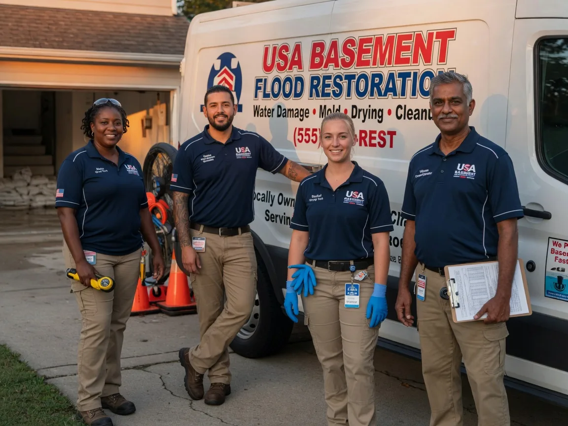 Basement Flood Cleanup company in Brooklyn, MS